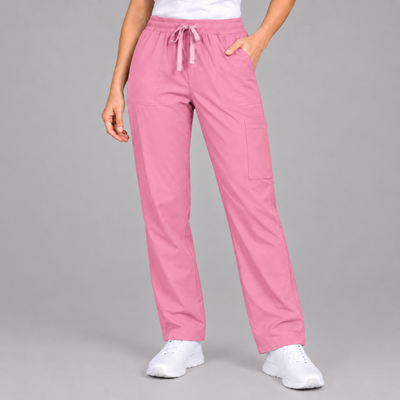 Halcyra Pink Scrub Jogger Pants